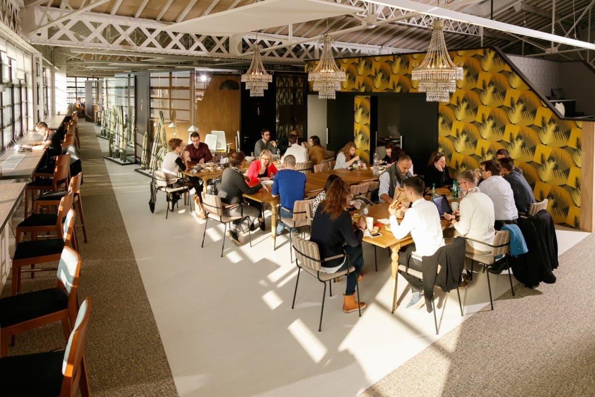 L'espace de travail et de déjeuner, 35 rue de Marseille à Lyon